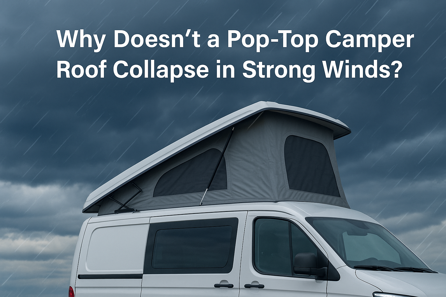 How Electric Actuators Keep Camper Roofs Safe During Strong Winds